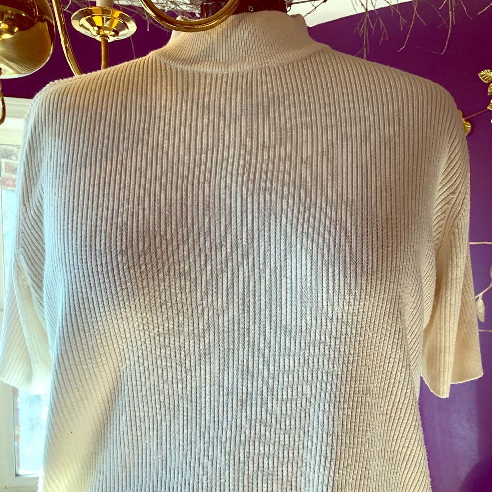 Short sleeve turtle neck